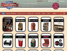 Tablet Screenshot of jukeboxgallery.com